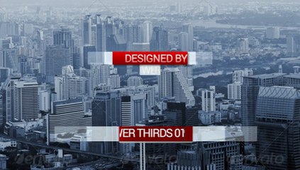 After Effects Project Files - Clean Lower Thirds - VideoHive 7347979