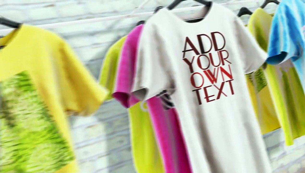 After Effects Project Files - T-Shirts Promo - VideoHive 7342150