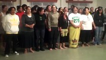 He kakano ahau sung by Maori & Pacific Islanders.