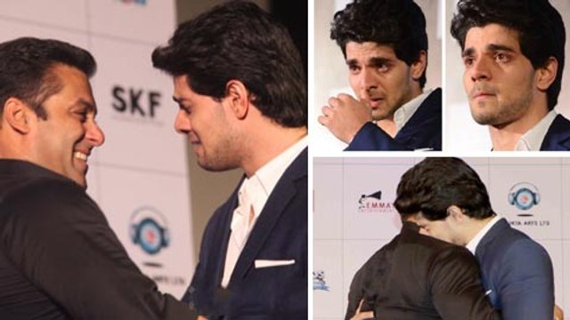Sooraj Pancholi Hugs Salman Khan And Cries | HERO Trailer Launch