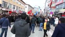 Ülkücü ve Alperenler Fırat Yılmaz Çakıroğlu cinayetini protesto etti