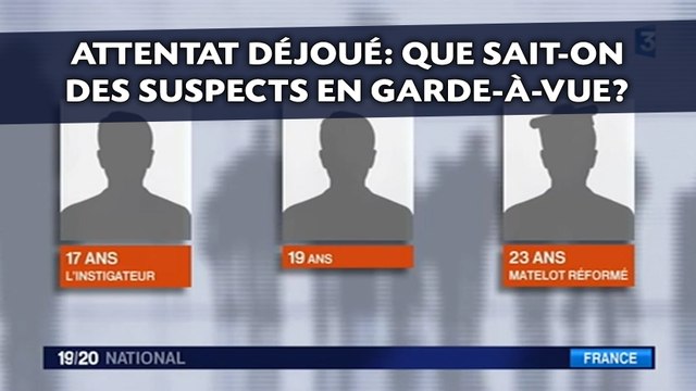 Attentat déjoué: Que sait-on des suspects en garde-à-vue?