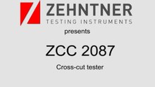 ZCC 2087  Zehntner - Cross-cut Tester
