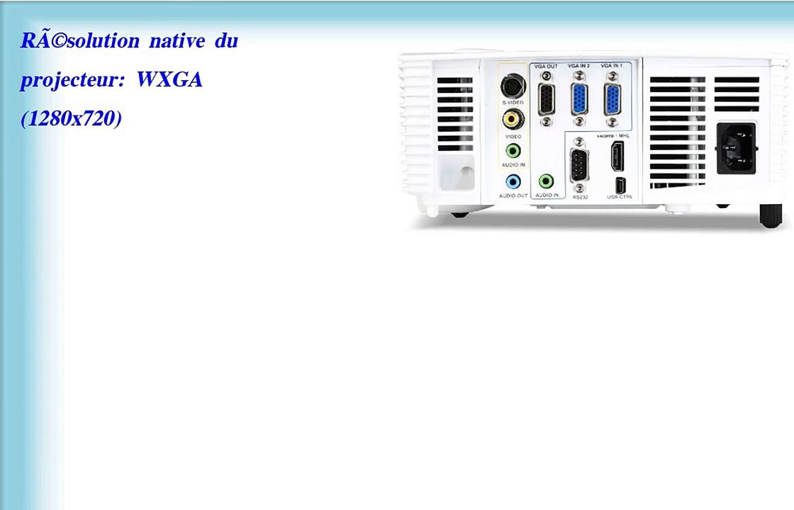 Acer H5380BD Vidéoprojecteur Mini USB B