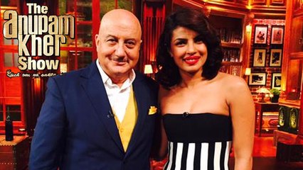 Priyanka Chopra In The Anupam Kher Show | Bajirao Mastani Promotions | 26 July 2015 EPISODE