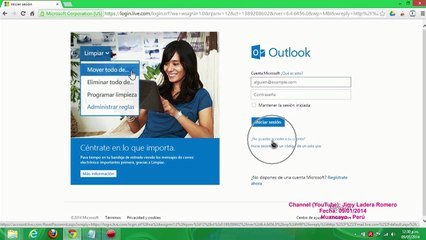Como Recuperar el Correo Electrónico (Hotmail, Live, & Outlook)