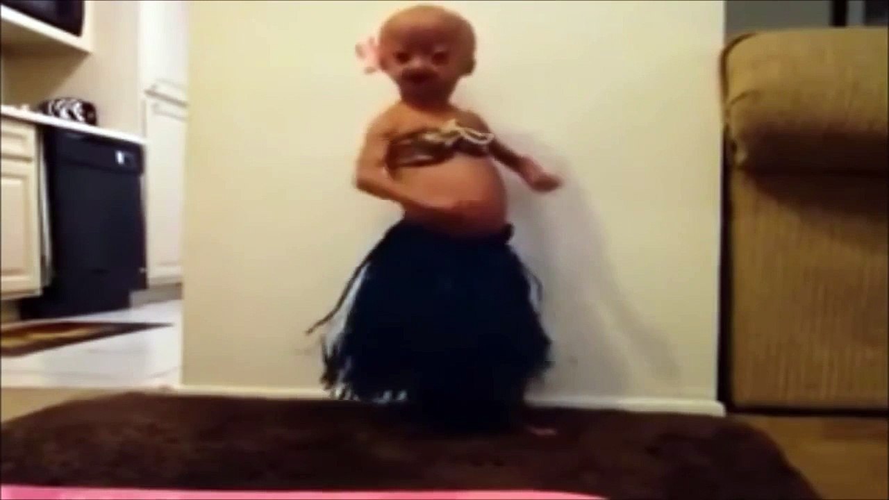 Adalia Rose dancing to "Lil B - Stick"