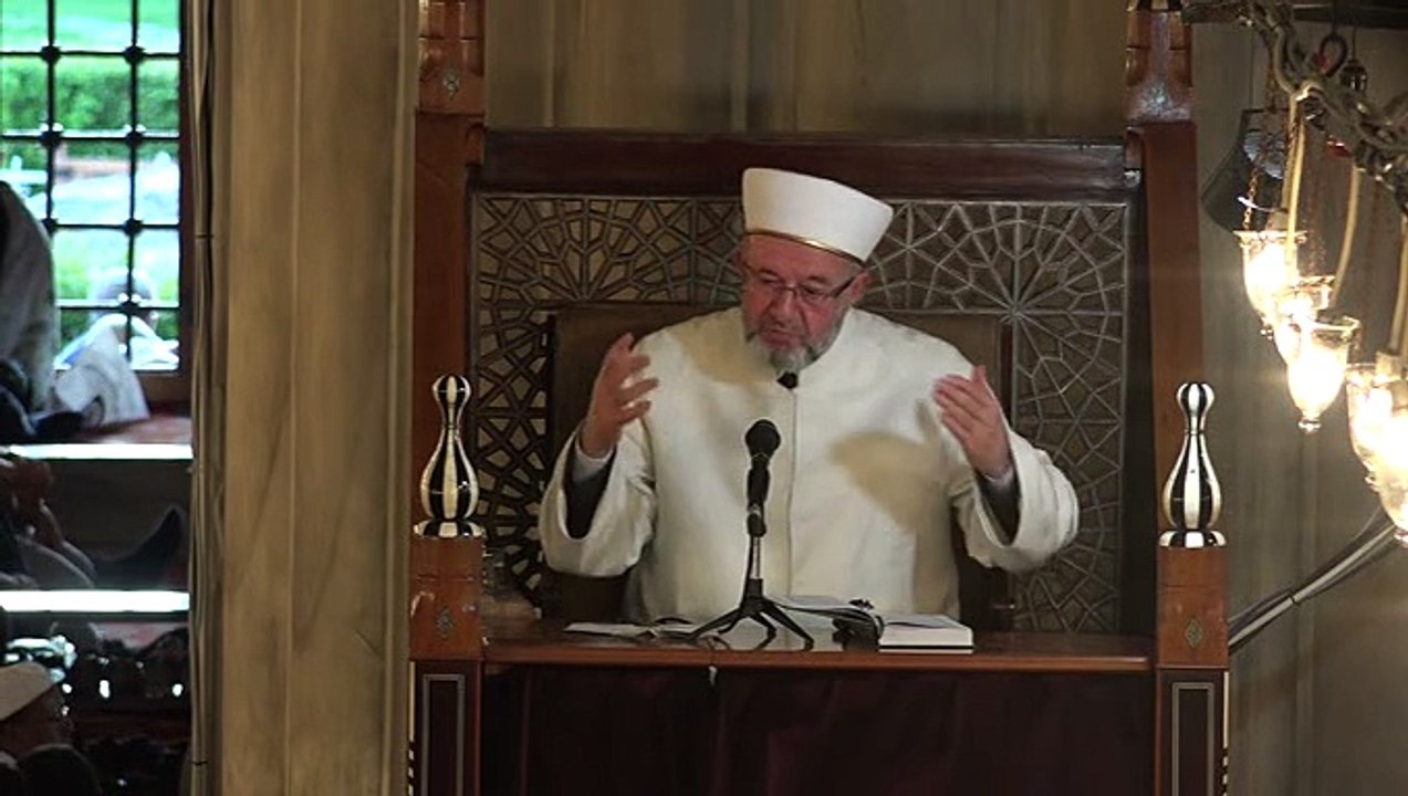 Ramazan Bayram Namazı Sohbeti Rahmi Yaran İstanbul Müftüsü