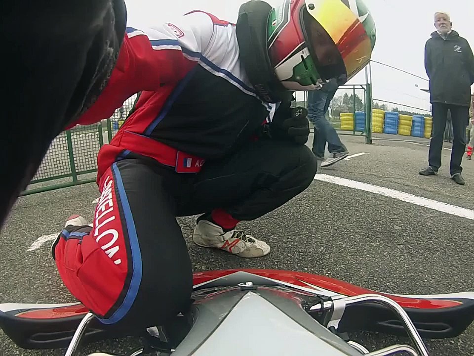 Alexis Castellon -Tecno Varennes-sur-allier Onboard X30 iame / Oscar petit 2014
