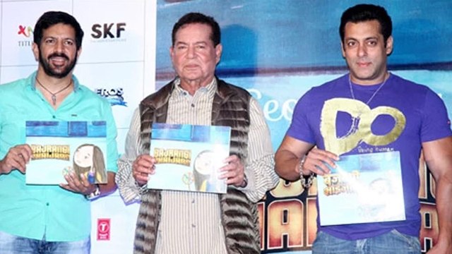 Salman Khan, Salim Khan @ Bajrangi Bhaijaan Book Launch