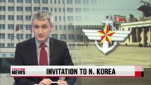 S. Korea invites N. Korea to attend Seoul Defense Dialogue in Sep.