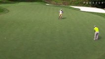 Le golfeur Zack Johnson surpris par un coup de canon - PGA tour