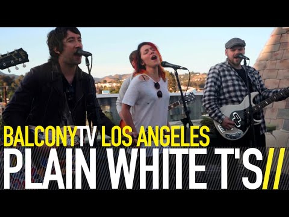 PLAIN WHITE T'S - PAUSE (BalconyTV)