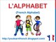 French Lesson 1 - French Alphabet - L'Alphabet français - Alfabeto francés - Französisch