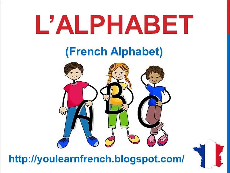 French Lesson 1 - French Alphabet - L'Alphabet français - Alfabeto francés - Französisch