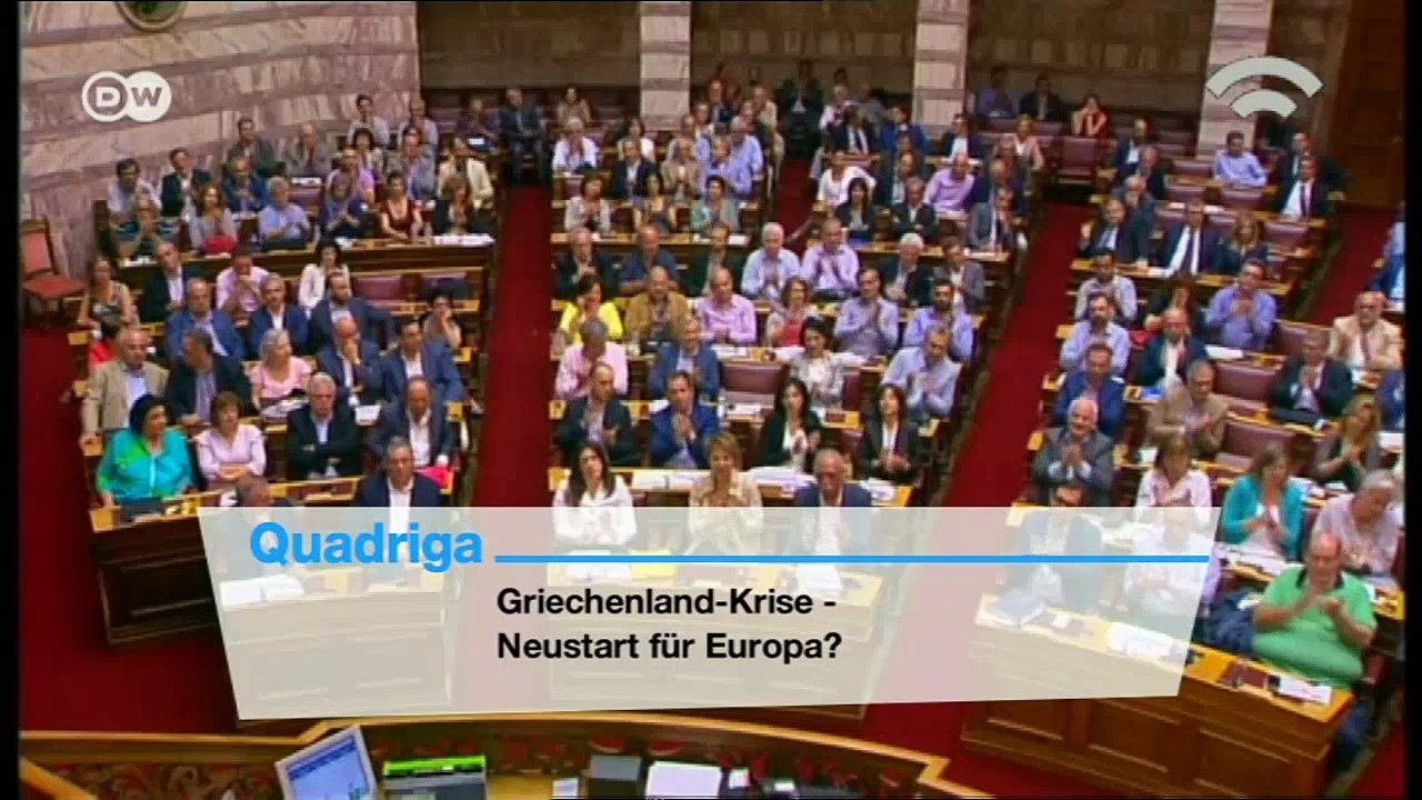 Quadriga: Griechenland-Krise - Neustart für Europa? | Quadriga