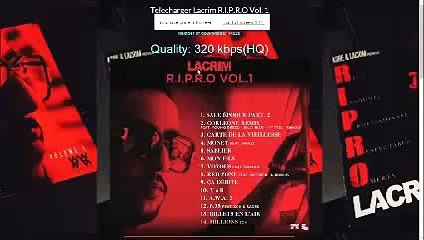 New Lacrim R.I.P.R.O Vol 1 Telecharger Album Complet