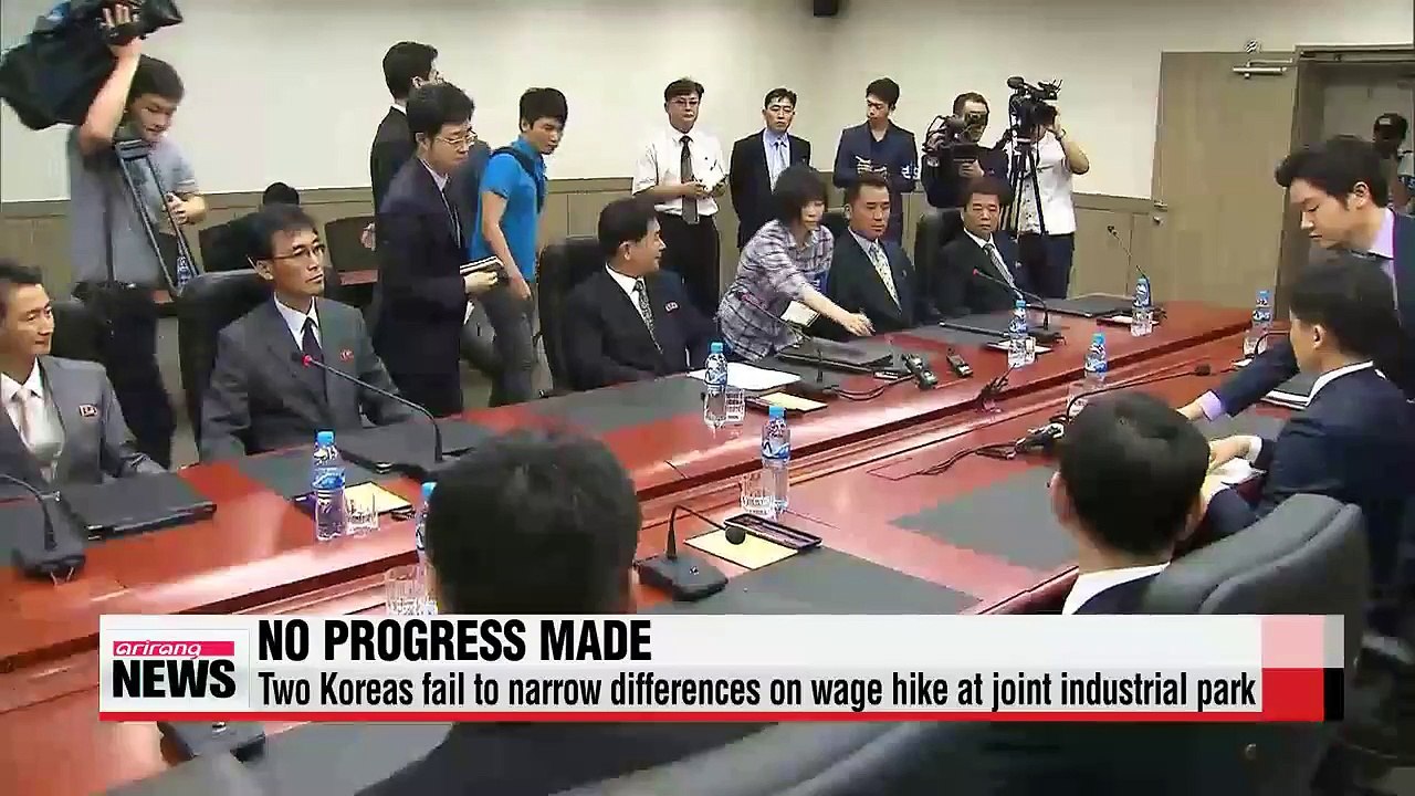 Koreas fail to settle wage hike row at joint factory park