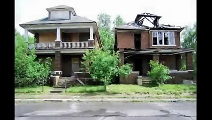Detroit - Bankrupt  - Abandoned - Ghost Town