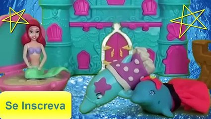 Barbie Massinhas Play Doh Golfinhos Vida de Sereia Barbie Vestidos Novos em Português DisneySurpres