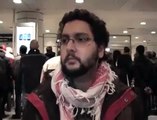 arrivée de Sakhr el Matri au Canada 11 janvier 2011