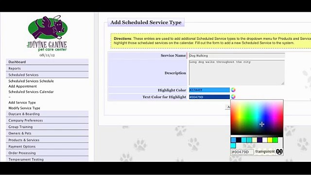 How to Create Scheduled Services