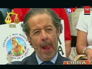 Felipe Camiroaga y Katherine Salosny (llora)