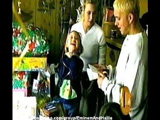Eminem (Marshall Mathers) and  Hailie Mathers