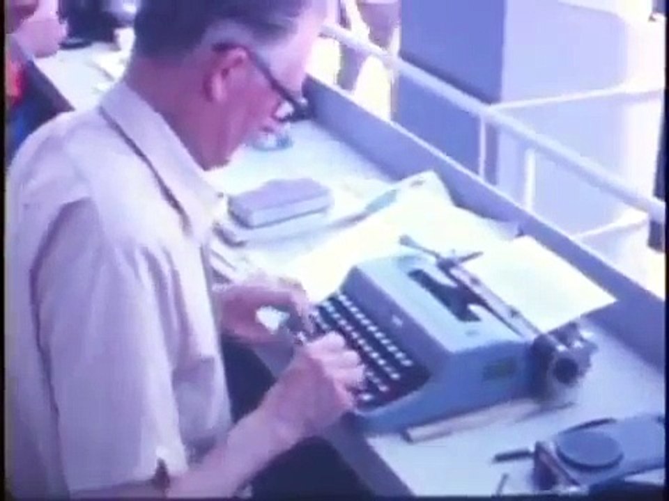 Skylab 1 Launch:   " The last Saturn 5 rocket " (Press site view), May 14, 1973, Dan Beaumont film