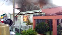 Bomberos  Costa Rica Incendio San Francisco de dos Ríos Estación 1-4