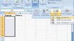 How to use data validation in Excel 2007