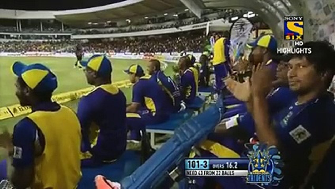 Shoaib Malik Vs Shahid Afridi CPL 2015