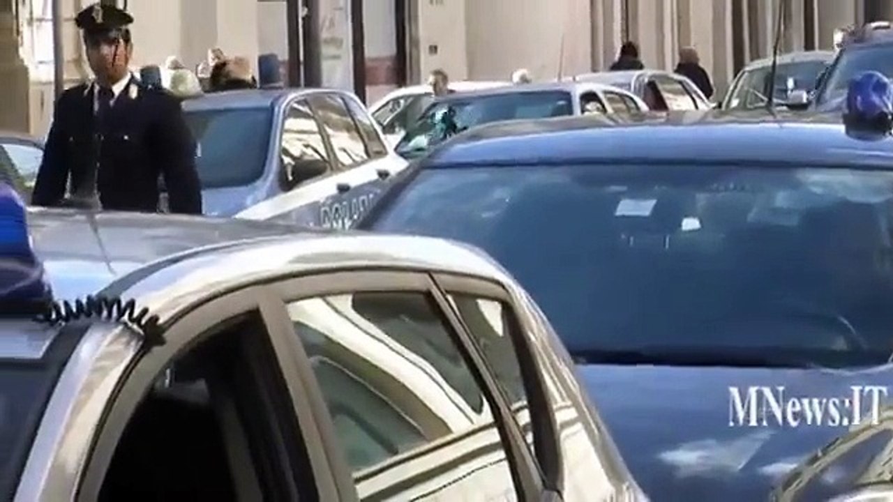 Arresti a Gioia Tauro, uscita Questura di Reggio Calabria