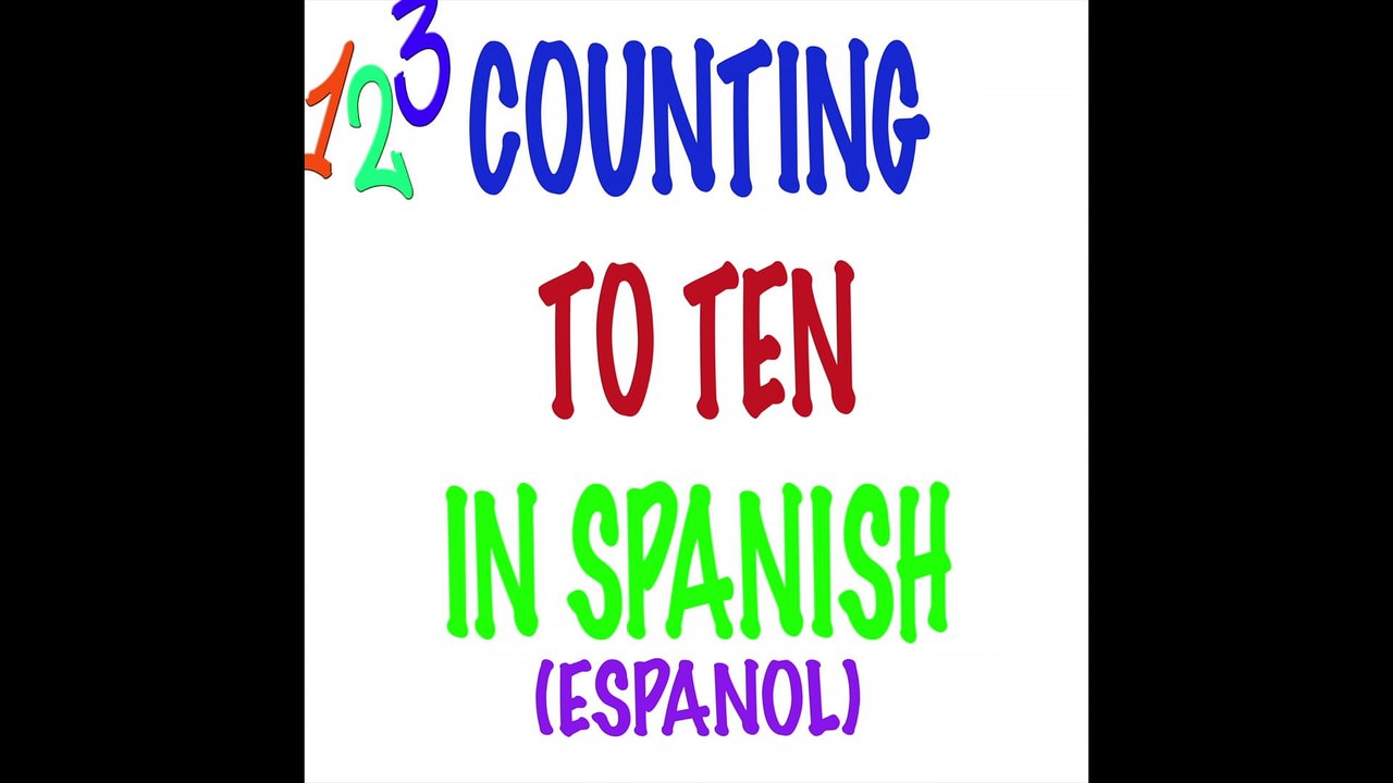 COUNTING TO TEN IN SPANISH - The Hip Hop Way!