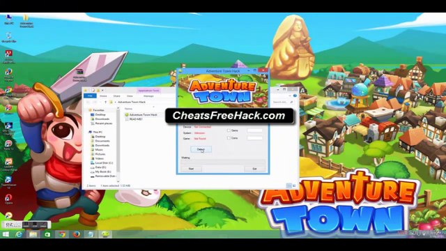 Adventure Town Hack Gold Doamonds Good Unlock All Items Hack Tool Free Download 2015