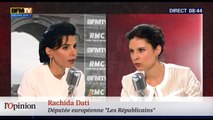 Rachida Dati, la frondeuse des “Républicains”