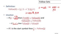 7   3   07 03  Follow Sets -Compilers-Professor Alex Aiken