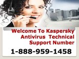 1-888-959-1458 Kaspersky Antivirus support Number