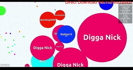 Agar.io - going from 500 to 6500 in 30 seconds_(new)