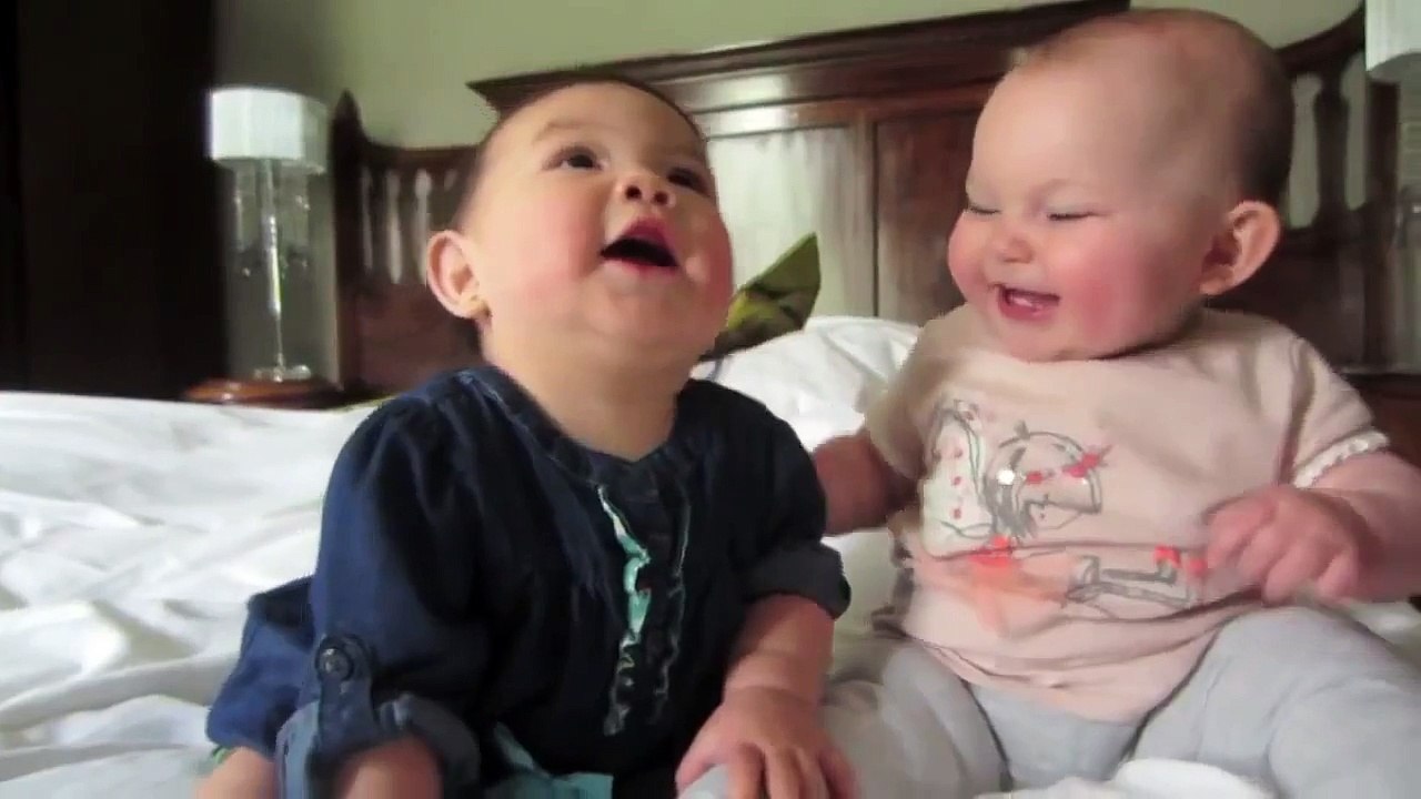 Funny Cute Baby Video - Talking Twin Babies