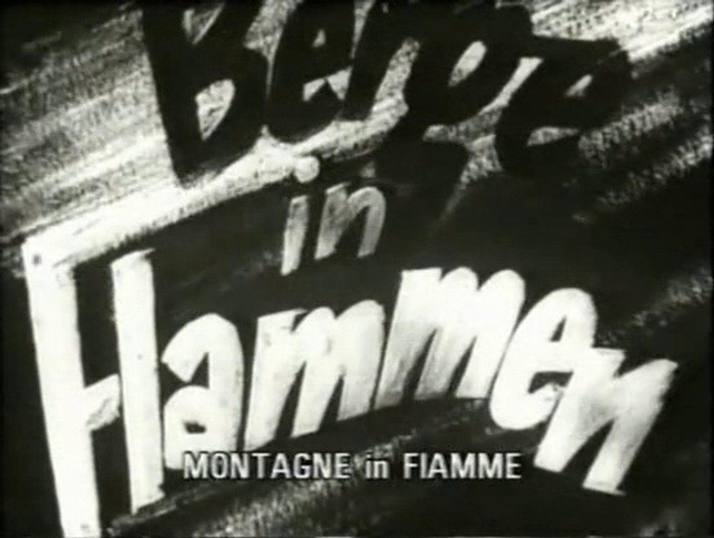 Montagne In Fiamme Luis Trenker