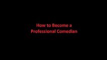 How To Be Funny | Stand up Comedy Tips