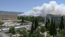 Les flammes aux portes d'Athènes