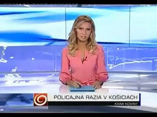 Policajna razia v Kosiciach - Stars ( JOJ - Krimi noviny )