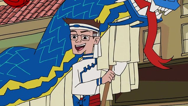 Американский дракон Джейк Лонг - Сезон 1, Серия 45 - Китайский Новый Год HD