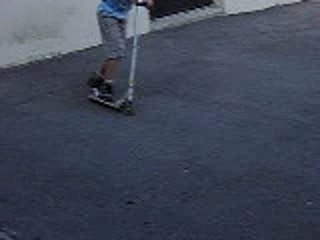 le saut du bâton + demi-tour