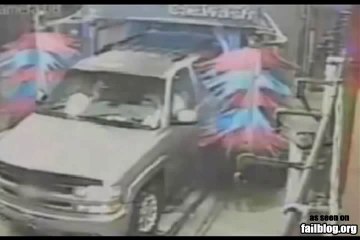 Car Wash Driver FAIL