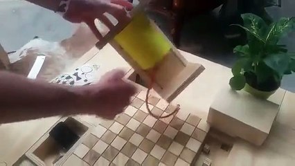 La table multi-fonctionnelle faite maison