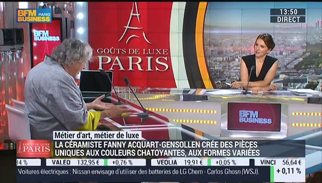 Métiers d'art, Métiers de luxe: Céramiste de bijoux, Fanny Acquart Gensollen – 17/07