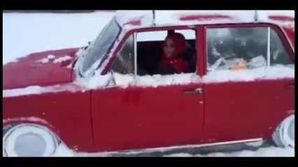 Genç kadın Hacı Murat ile drift yaptı! haberi